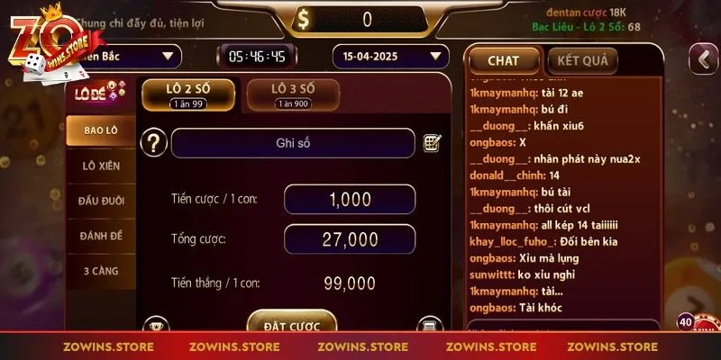 Thoải mái cá cược với các loại hình